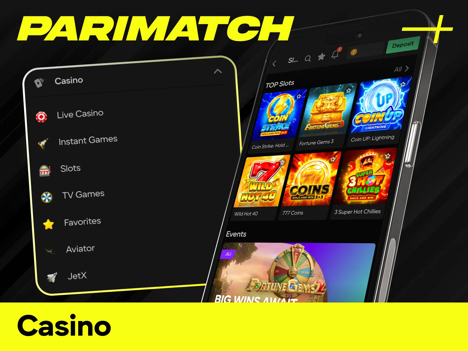 Access thousands of titles in the mobile casino for an immersive gaming experience.