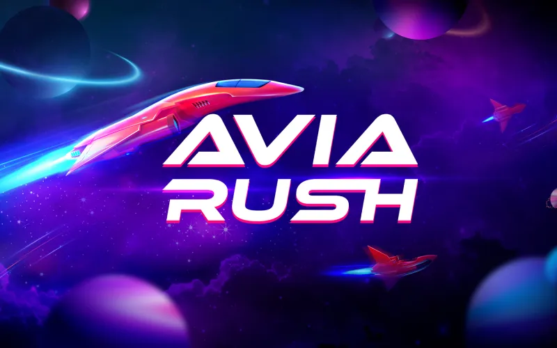 Experience the high-speed action of the Avia Rush game on the platform.