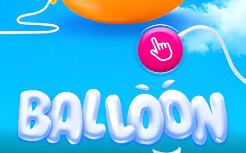 Inflate your winnings before the pop in the unique Balloon game.