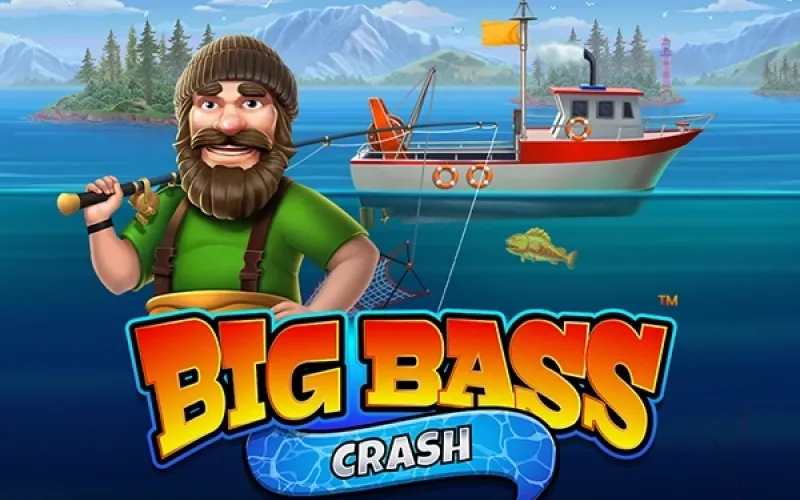 Hook massive instant prizes in the Big Bass Crash game at Parimatch.