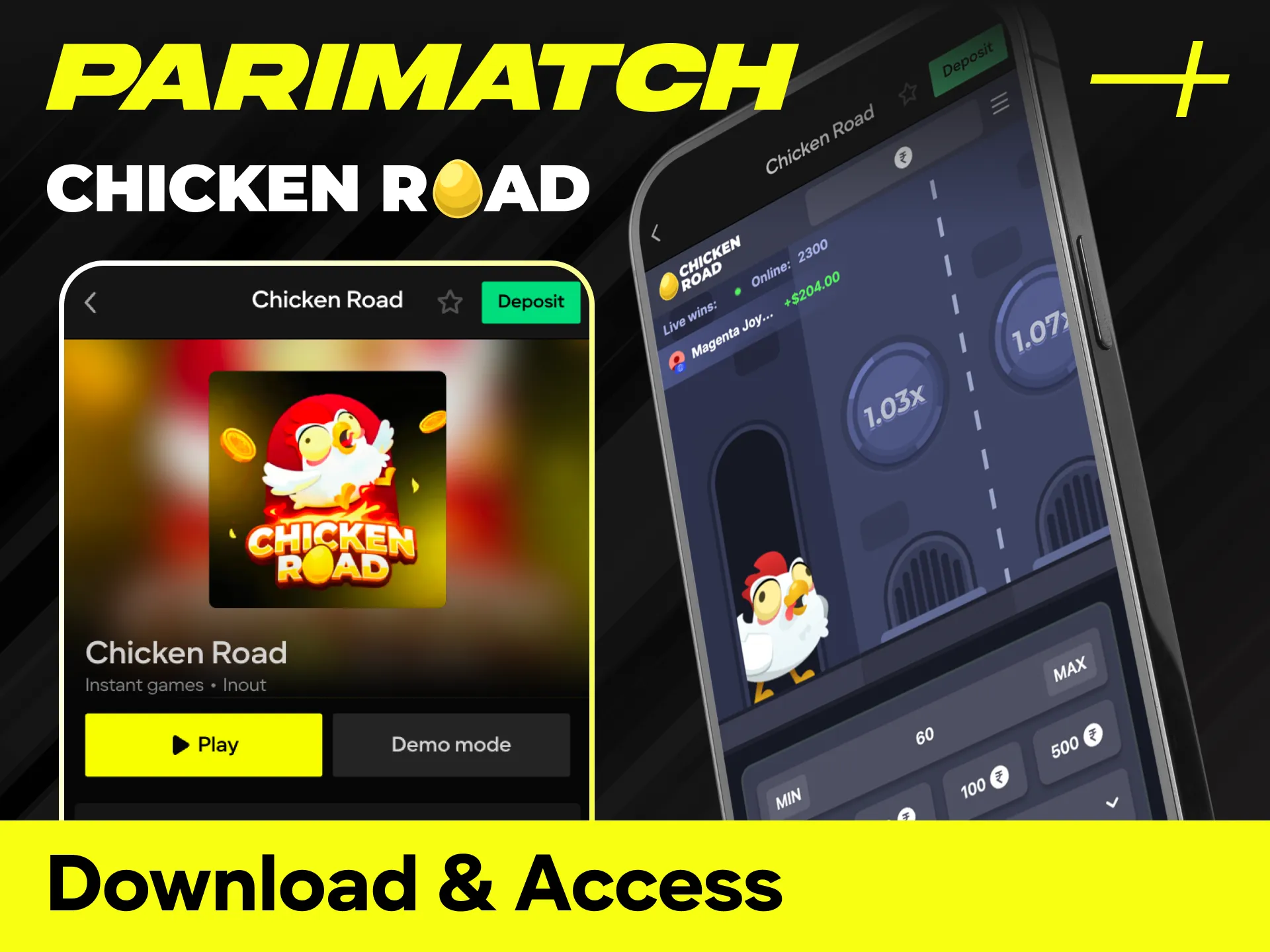 Get the Official Chicken Road download to play instantly on your device.