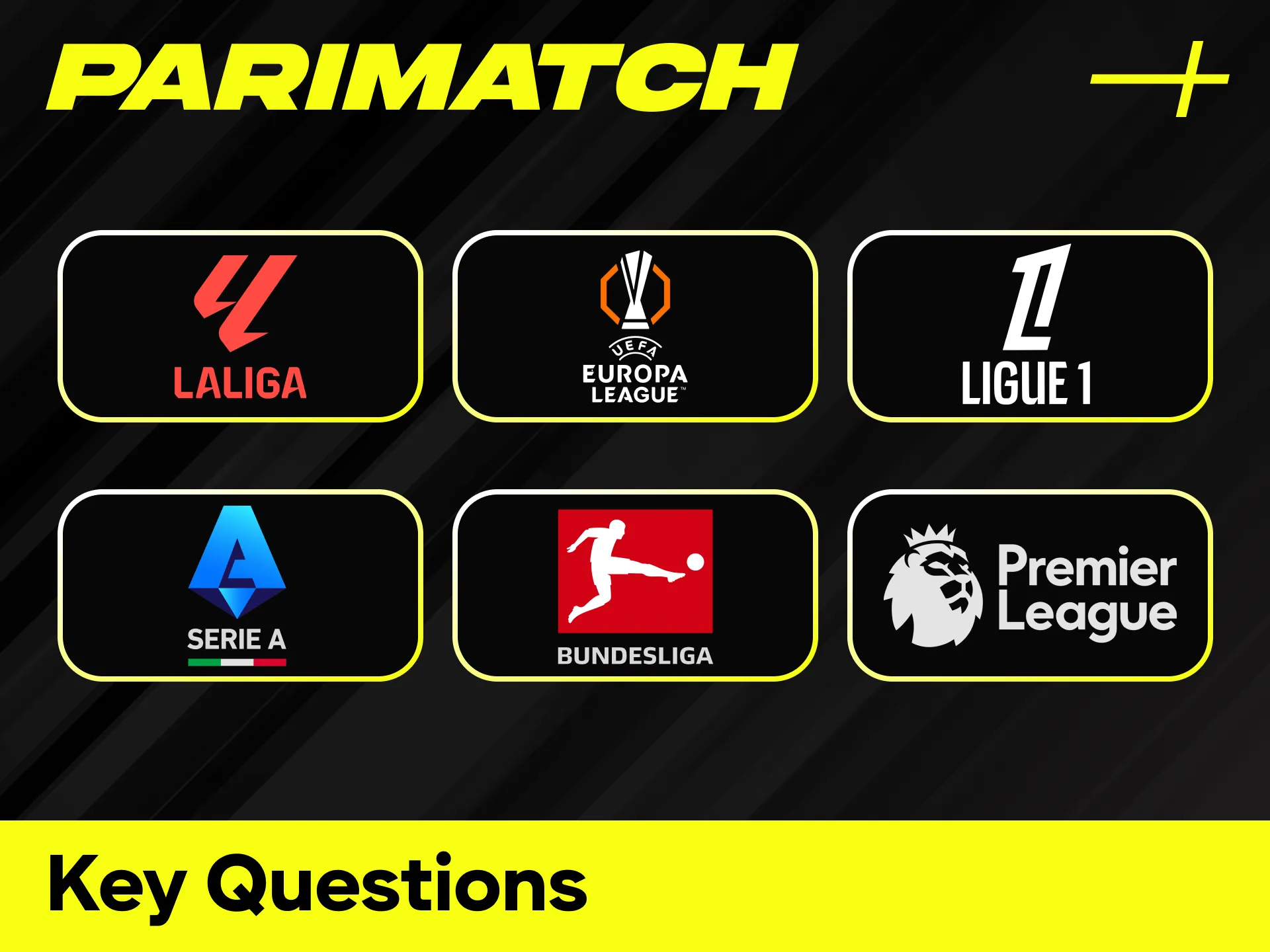 Discover the vast array of leagues available for football betting at Parimatch.
