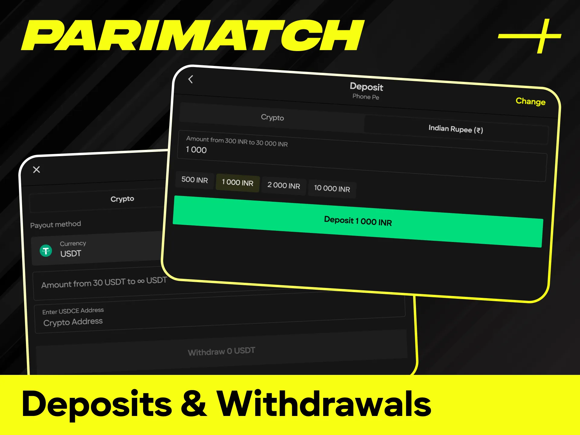 Select a secure payment method for your Kabaddi betting at Parimatch.