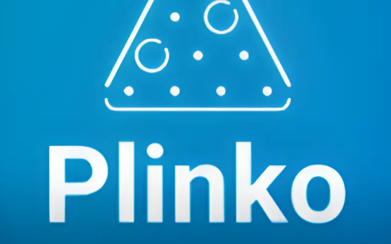 Watch the ball fall for massive multipliers in the Plinko game.