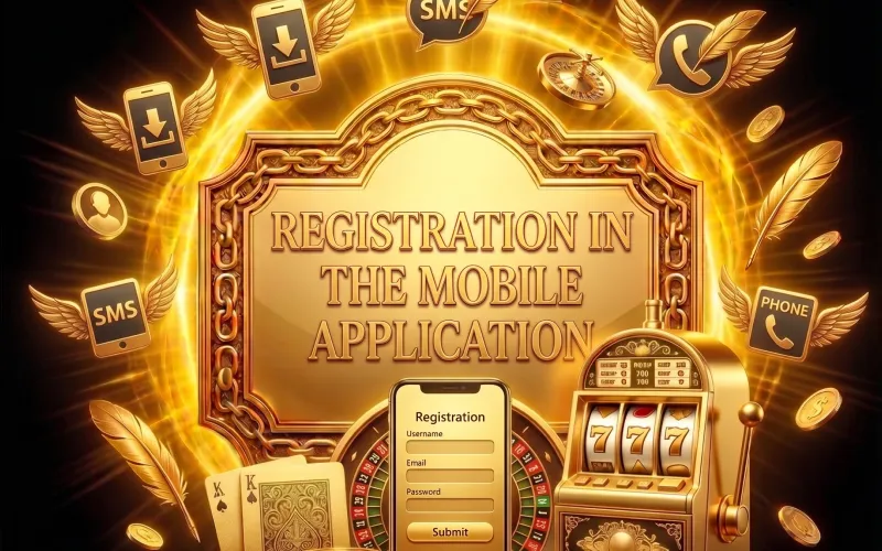 Complete your registration in the mobile application for the most optimized betting experience.