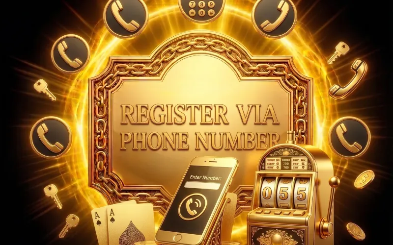 Sign up quickly by phone number and verify your account via an instant SMS code.